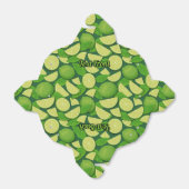 Limoen Achtergrond Bedankdoosjes (Uitgevouwen)