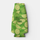 Limoen Achtergrond Flesjeskoeler (Voorkant)