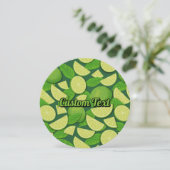 Limoen Achtergrond Kaart (Staand voorkant)