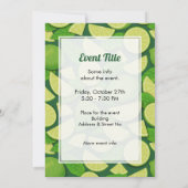 Limoen Achtergrond Kaart (Achterkant)