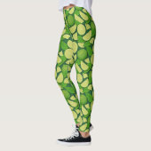 Limoen Achtergrond Leggings (Links)
