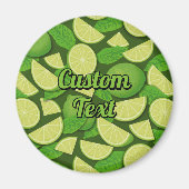 Limoen Achtergrond Magneet (Voorkant)