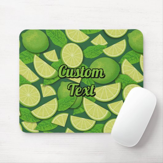 Limoen Achtergrond Muismat (Met muis)