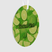 Limoen Achtergrond Ornament (voorkant)