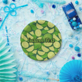 Limoen Achtergrond Papieren Bordje (Feest)