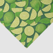 Limoen Achtergrond Tissuepapier (Detail)