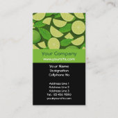 Limoen Achtergrond Visitekaartje (Voorkant)