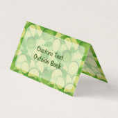 Limoen Achtergrond Visitekaartje (Achterkant)