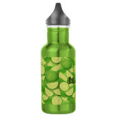 Limoen Achtergrond Waterfles (Links)