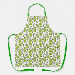 Limoen afdrukken Schort