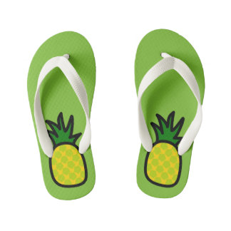Limoen ananas Teenslippers