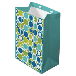 Limoen & Aqua Bubble MCM Gift Bag Medium Cadeauzakje