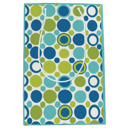 Limoen & Aqua Bubble MCM Gift Bag Medium Cadeauzakje