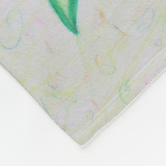 Limoen Awareness Ribbon Hope Cure Angel Blanket Fleece Deken (Hoek)