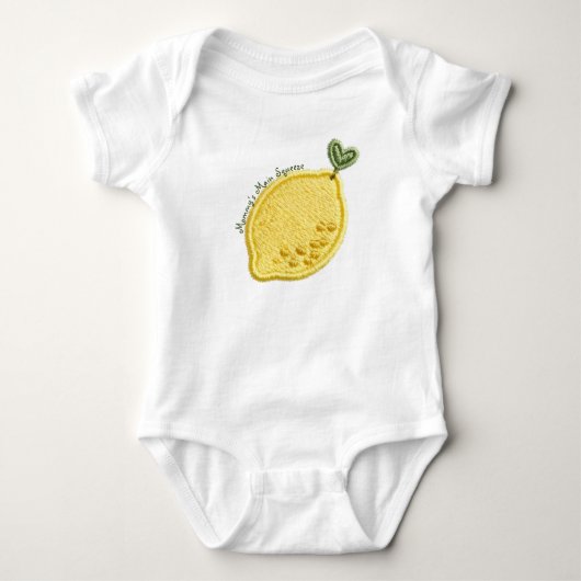 Limoen Baby Bodysuit (Voorkant)