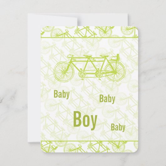  Limoen Baby shower Uitnodiging (Achterkant)