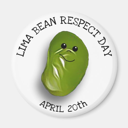 Limoen Bean Respect Day 20 april Magnet (Voorkant)