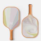 Limoen Blauwgroen Sorbet Monogram Modern Gepersona Pickleball Paddle