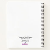 Limoen blend Marble Journal.. Het leven is als een Notitieboek (Achterkant)