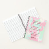 Limoen blend Marble Journal.. Het leven is als een Notitieboek (Binnen)