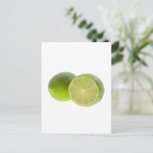 Limoen Briefkaart (Staand voorkant)