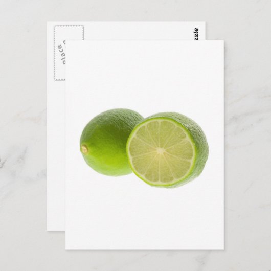 Limoen Briefkaart (Voorkant / Achterkant)