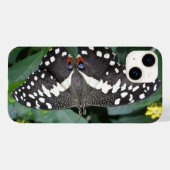 Limoen Butterfly en Flowers Case-Mate iPhone Case (Achterkant (horizontaal))