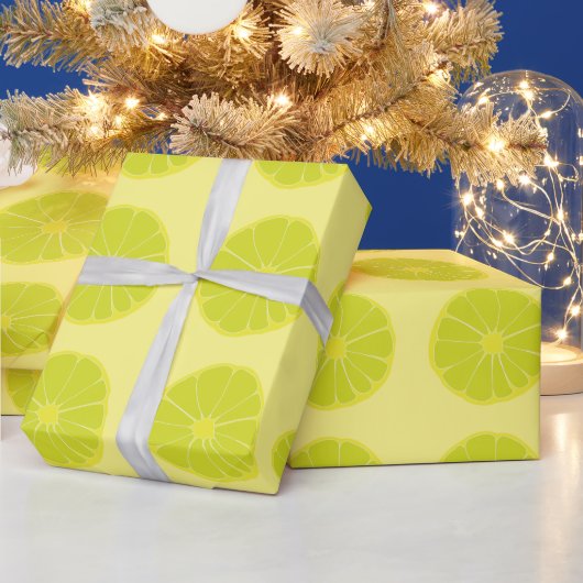 Limoen Cadeaupapier (Feestdagen)