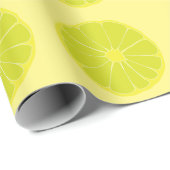 Limoen Cadeaupapier (Rol Hoek)