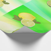 Limoen Cadeaupapier (Hoek)