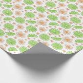 Limoen Cadeaupapier (Hoek)