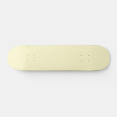 Limoen Chiffon Effen Kleur Persoonlijk Skateboard (Horizontaal)
