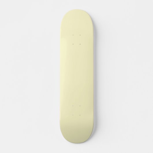 Limoen Chiffon Effen Kleur Persoonlijk Skateboard (Voorkant)