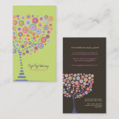 Limoen Chocolade Tree Online Store Visitekaartje (Voorkant / Achterkant)