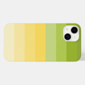 limoen citroengradiënt blokkleur Case-Mate iPhone case (Achterkant (horizontaal))