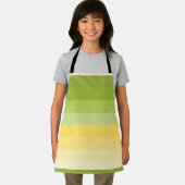 limoen citroengradiënt blokkleur schort (Insitu)