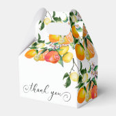 Limoen | Citrus | Bruidsmeisjesfeest  Bedankdoosjes (Achterkant)