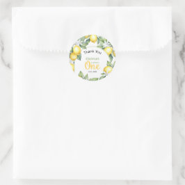 Limoen citrus verjaardag Stickers