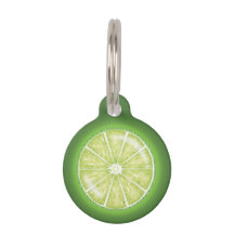Limoen Citrus Vrucht Schijf Met Huisdier Info