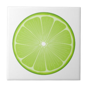 Limoen Citrusvruchten Keuken en Tuin Tegeltje