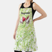 Limoen Cream Splash Piano Book Jouw naam toevoegen Schort (Insitu)