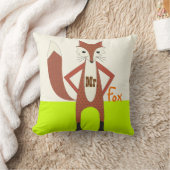 Limoen de heer Fox Pillow Kussen (Deken)