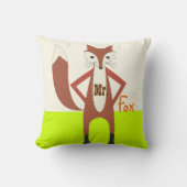 Limoen de heer Fox Pillow Kussen (Voorkant)
