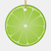 Limoen Delight Keramisch Ornament (Voorkant)