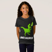 Limoen Dinosaurussen Citroenvrucht Lemonade Cockta T-shirt (Voorkant volledig)