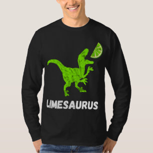 Limoen Dinosaurussen Citroenvrucht Lemonade Cockta T-shirt