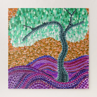 Limoen Dream Tree Mandala Legpuzzel