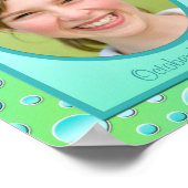 Limoen en Aqua 11 x14-inch Keepasehoed Poster (Hoek)