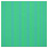 Limoen en blauw patroon stof (Swatch)