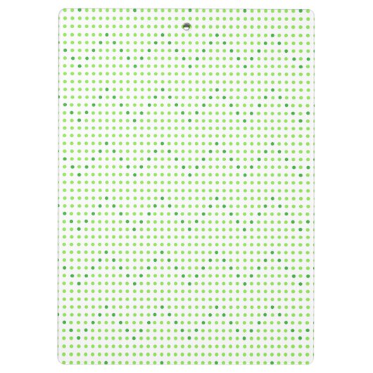 Limoen en groene Chevron Pattern Stippen Klemborde Klembord (Achterkant)